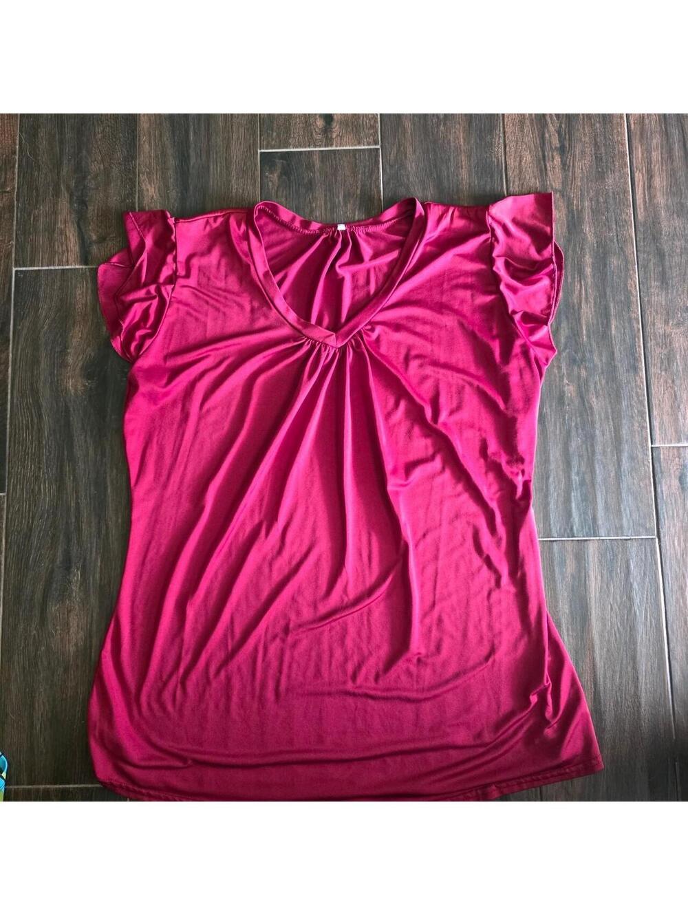 Women's Red Blous